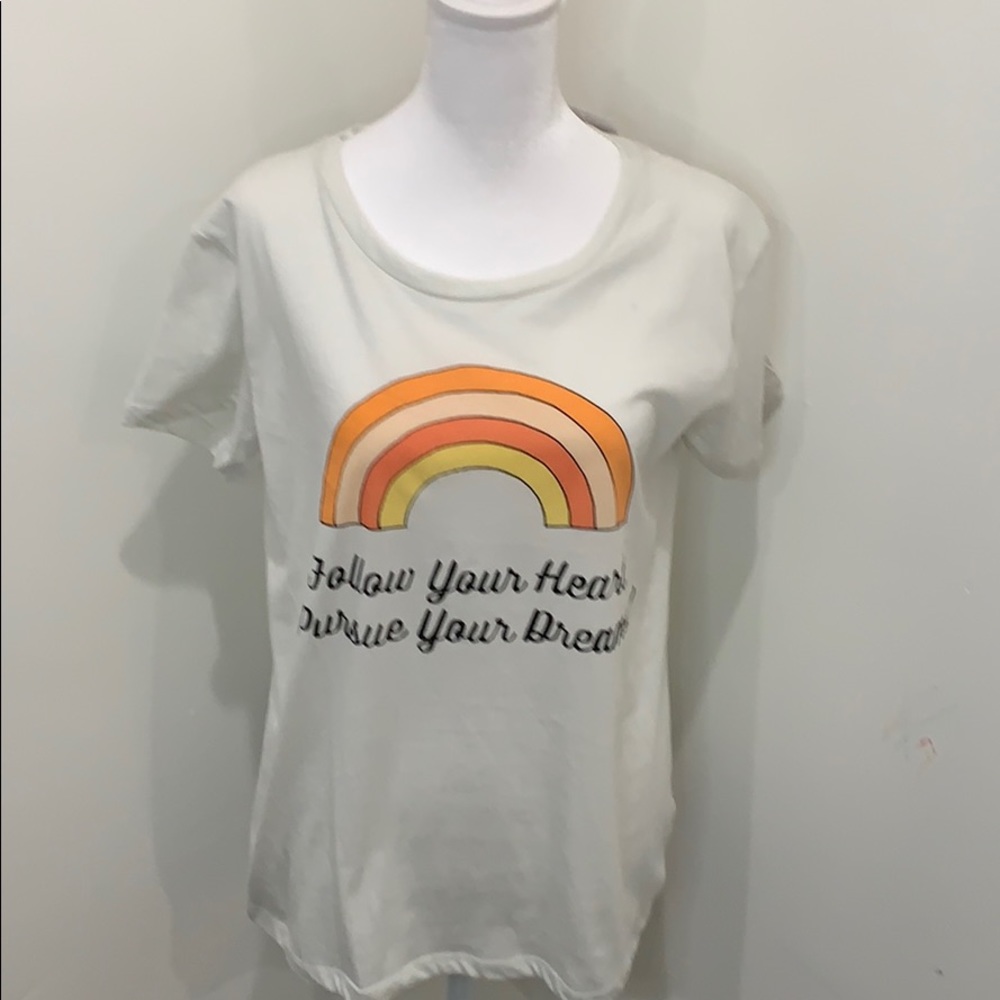 Chaser Rainbow Follow Your Dream T-Shirt Tee